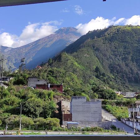 Elegante Apartamento Con Vistas Al Volcan Tungurahua Baños Exterior foto