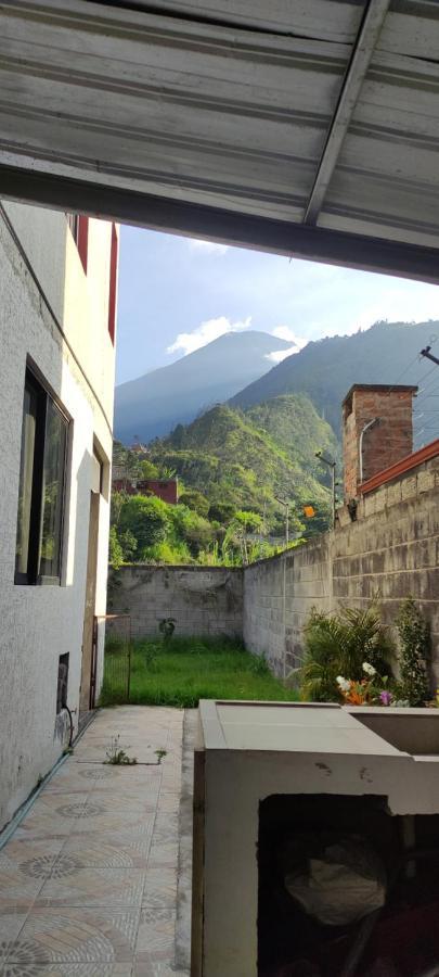 Elegante Apartamento Con Vistas Al Volcan Tungurahua Baños Exterior foto